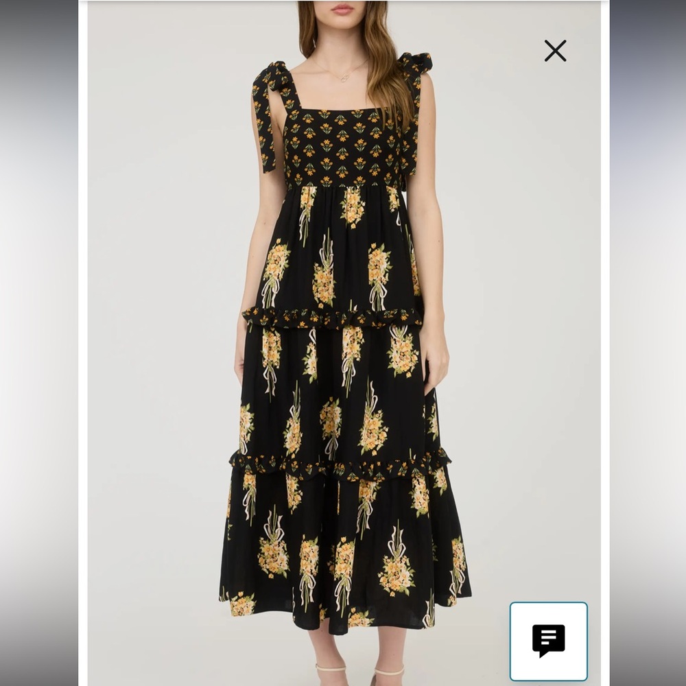 Floral maxi